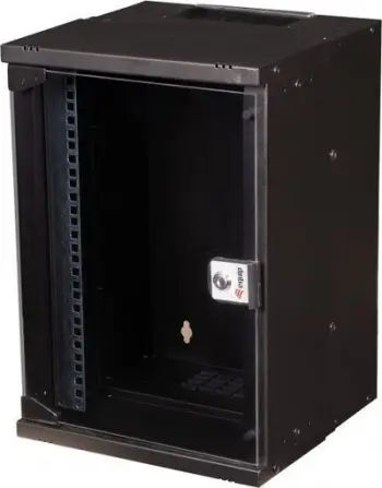 Kabinet rrjeti muror LevelOne Equip EWM-09-3030-B, 9U, 10", i zi