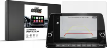Folie mbrojtëse matte GRIZZ për ekran makine, Kia Picanto 3 8", anti-gjurme gishtash, transparente