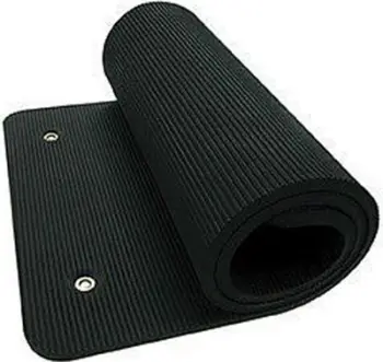 Tapet fitness Pro Anti Slip, 180 cm, anti rrëshqitës, i zi