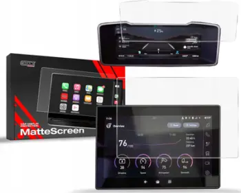 Folie mbrojtëse matte GRIZZ për ekran makine Renault T Evolution, prerje precize, transparente