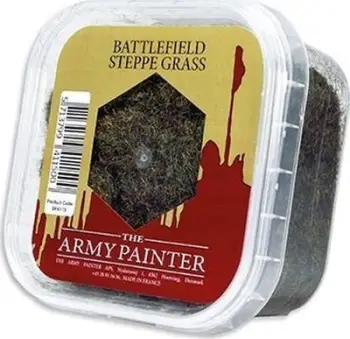 Bar modelimi Army Painter Battlefield Steppe Grass, për baza miniaturash, ngjyrë bari i thatë