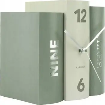 Orë tavoline Karlsson Book, dizajn dekorativ, shumëngjyrëshe