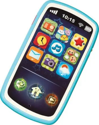 Lodër smartphone Smily Play, ekran me prekje, me drita dhe tinguj, shumëngjyrëshe