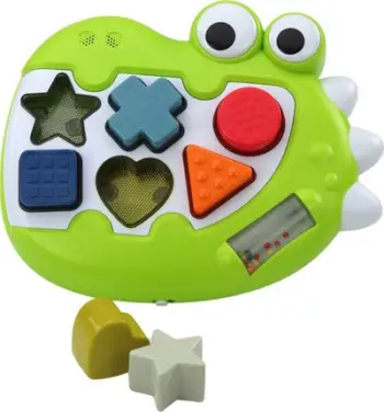 Lodër sorter dinozaur Leantoys Playing Dinosaur Sorter, muzikore, shumëngjyrëshe