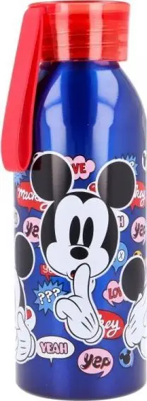 Shishe alumini Disney Mickey Mouse, 510ml, me kapak, blu