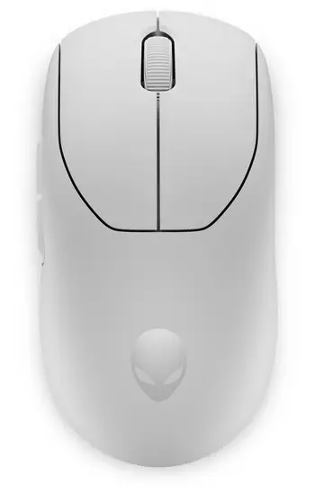 Maus Dell Alienware Pro Wireless RF, USB Type-C, 26000 DPI, i bardhë