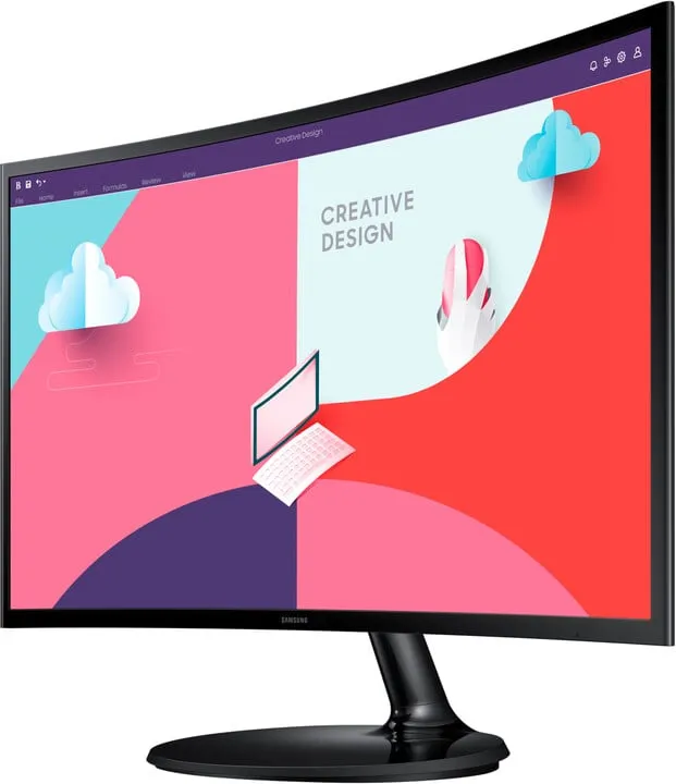 Monitor Samsung S360C - LED, 27", FHD, i zi - 3