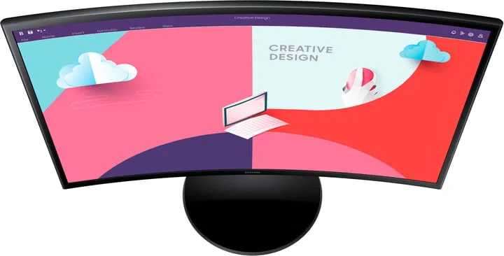 Monitor Samsung S360C - LED, 27", FHD, i zi - 4