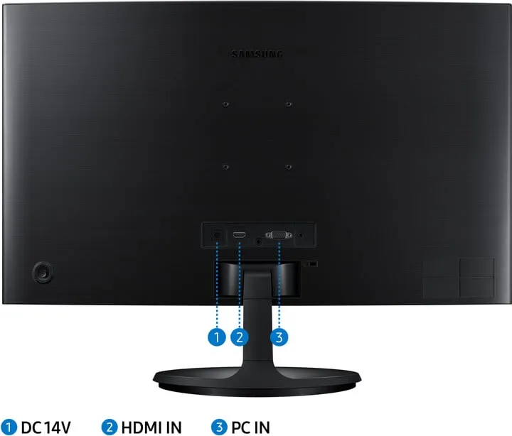 Monitor Samsung S360C - LED, 27", FHD, i zi - 8
