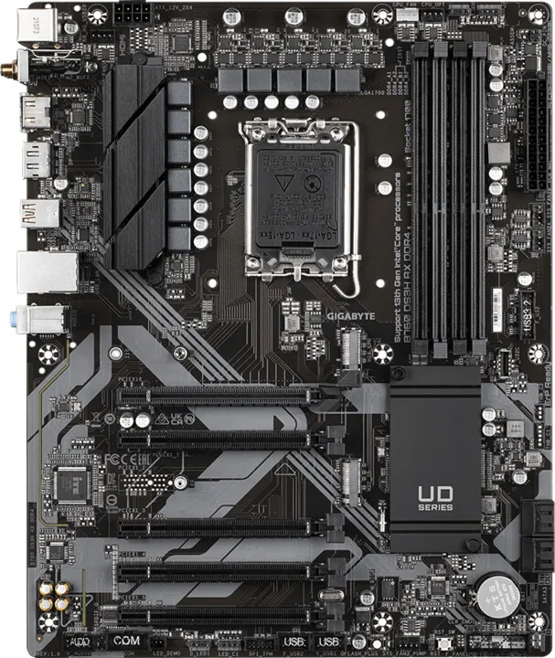 Pllakë amë GIGABYTE B760 DS3H AX DDR4 - Intel B760 - 1