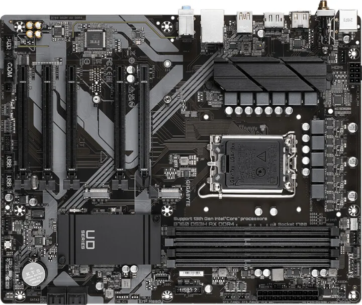 Pllakë amë GIGABYTE B760 DS3H AX DDR4 - Intel B760 - 5