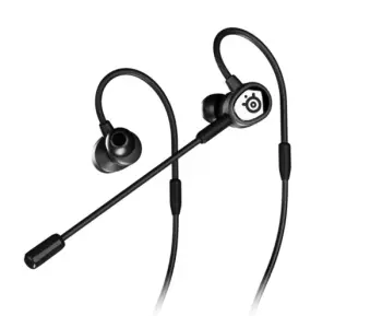 Dëgjuese SteelSeries Tusq, të zeza