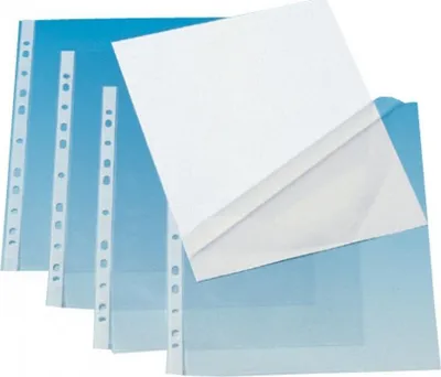 Mbështjellëse dokumentesh Q-Connect, A4, 100 copë, transparente - 1