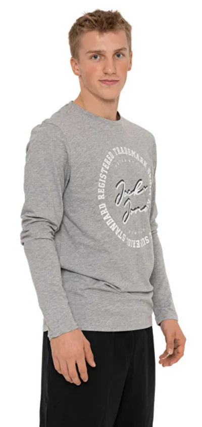 Bluzë Jack&Jones JJSTAMP, e hirtë - 2