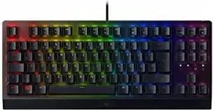Tastierë mekanike Razer BlackWidow V3 Tenkeyless, RGB, USB, e zezë