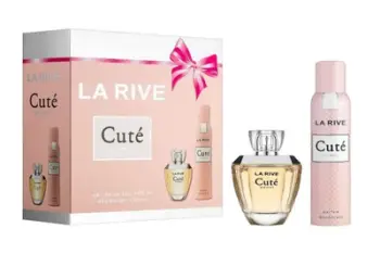 Set për femra La Rive Cuté, EDP 100 ml + deodorant sprej, 150 ml