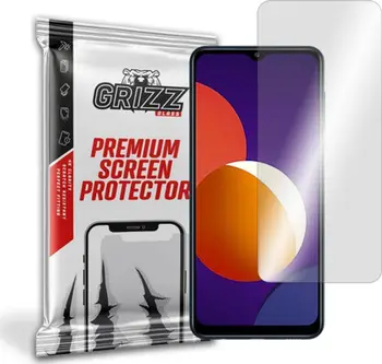 Xham mbrojtës hibrid GrizzGlass për Samsung Galaxy M12, transparencë e lartë