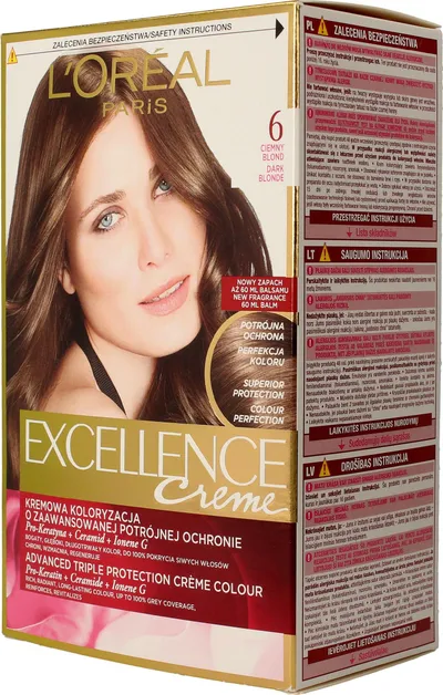 Ngjyrë për flokë L'Oreal Paris Excellence Creme 6 - 1