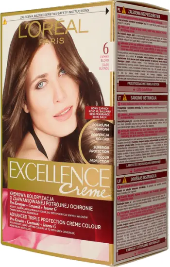 Ngjyrë për flokë L'Oreal Paris Excellence Creme 6