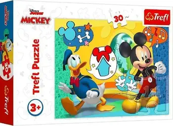 Puzzle Trefl Mickey Mouse and the Happy House, 30 pjesë, për fëmijë