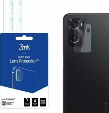 Xham mbrojtës për kamerë 3MK Lens Protect për Oppo A76, 4 copë
