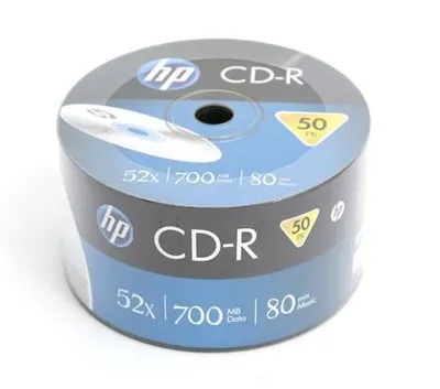 Set CD HP CD-R 700MB 52X, 50 copë (14218) - 1