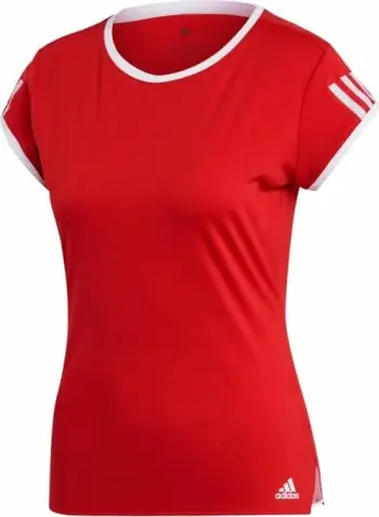 Maicë adidas për femra, e kuqe