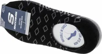 Çorape të padukshme për meshkuj Skechers, gri