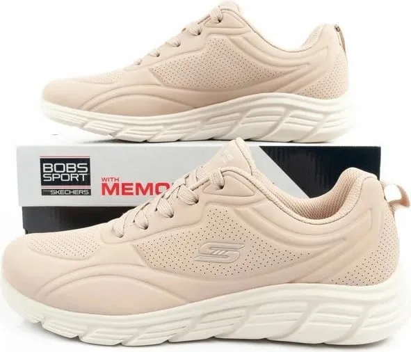 Atlete për femra Skechers, bezhë - 19