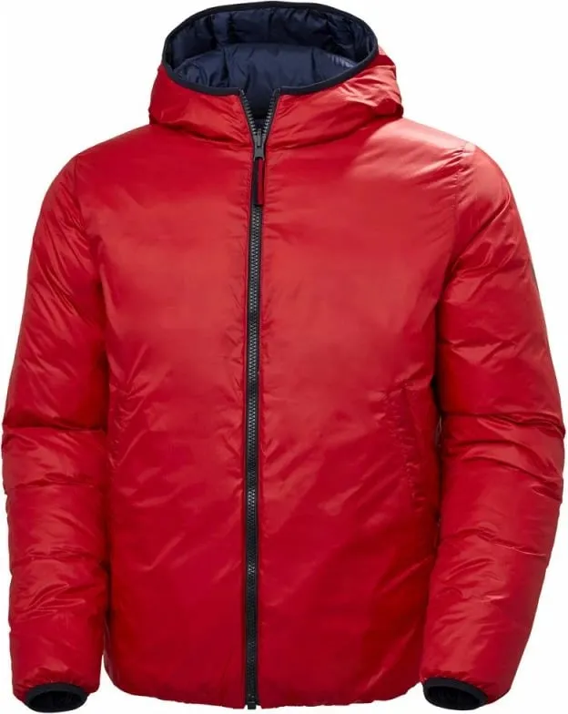 Jakne për meshkuj Helly Hansen, të kuqe dhe blu të errët - 6