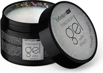 Xhel ndërtues për thonj për femra Excellent PRO Sweet Hexa, 15g