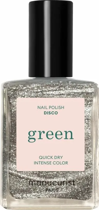 Llak për thonj për femra Manucurist Disco jeshile 15ml - 1