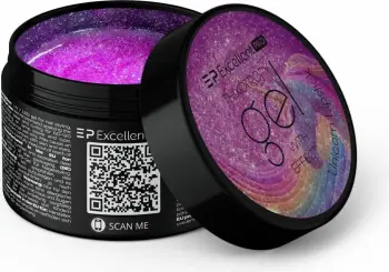 Xhel ndërtues për thonj Excellent PRO Thixotropy Gel Unicorn Lipstick për femra, 15g