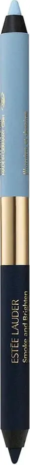 Laps për sy Estée Lauder Smoke And Brighten Kajal Eyeliner Duo për femra Marine/Sky Blue 0.5g