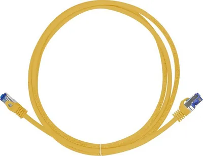 Kabllo rrjeti LogiLink Ultraflex, Cat6a, S/FTP, 1m, e verdhë - 4