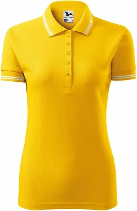Maicë polo për femra Adler, e verdhë - 3