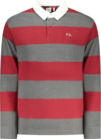 Maicë polo me mëngë të gjata për meshkuj PEPE JEANS, e kuqe