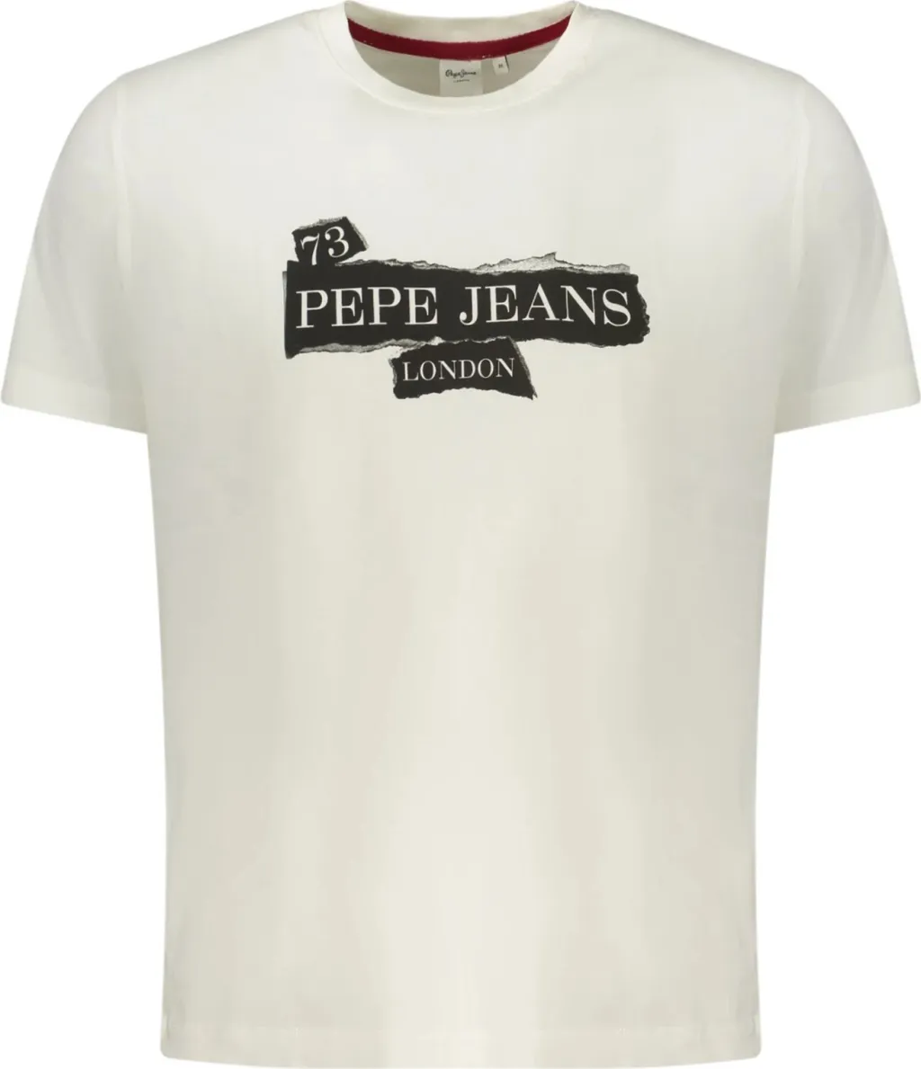 Maicë për meshkuj PEPE JEANS, e bardhë - 1
