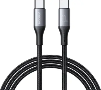 Kabllo USB-C në USB-C Joyroom S-A28 Flash Series, 2m, 60W, e zezë
