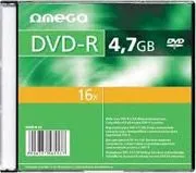 Disk Omega DVD-R, 4.7GB, 10 copë - 1