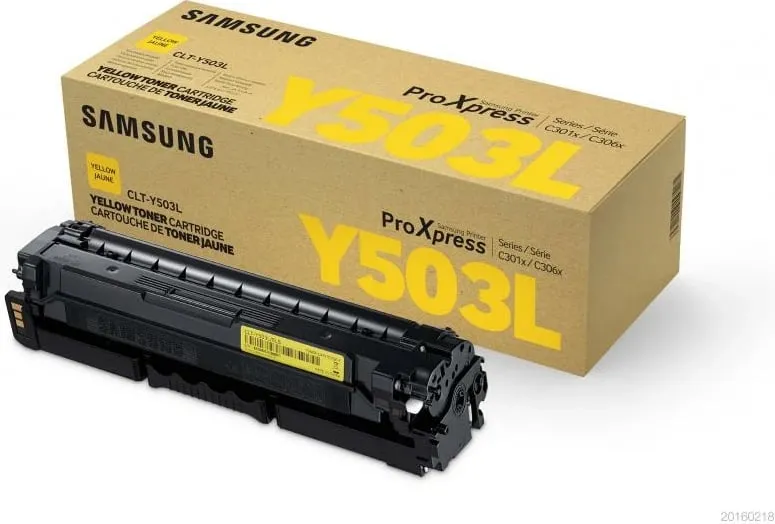 Toner, Samsung, CLT-Y503L (SU491A), rendiment 5000 faqe, e verdhë - 3