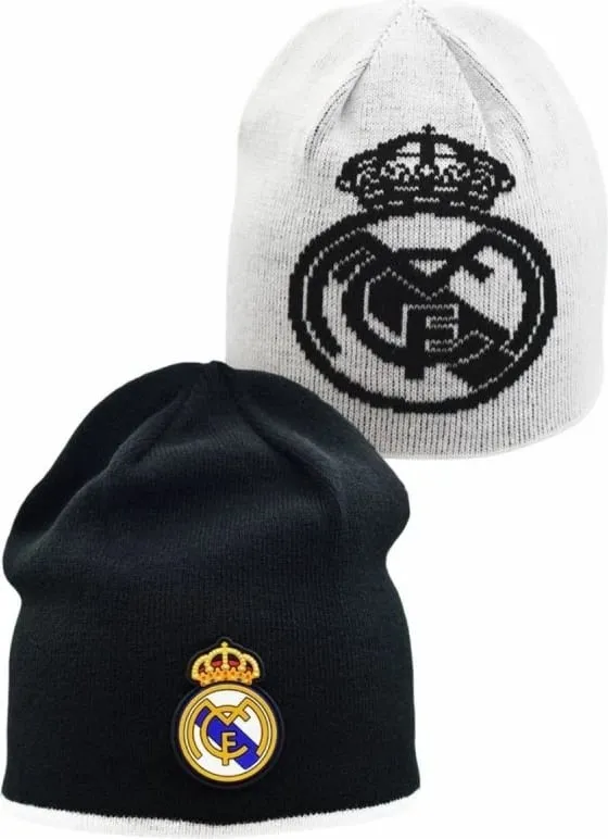 Kapelë për fëmijë Real Madrid, e bardhë e zezë - 1