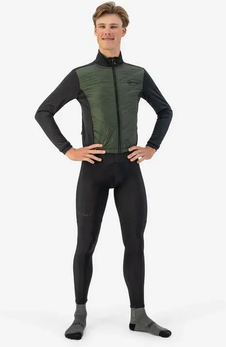 Jakne Yakimasport për meshkuj, e gjelbër e zezë - 3