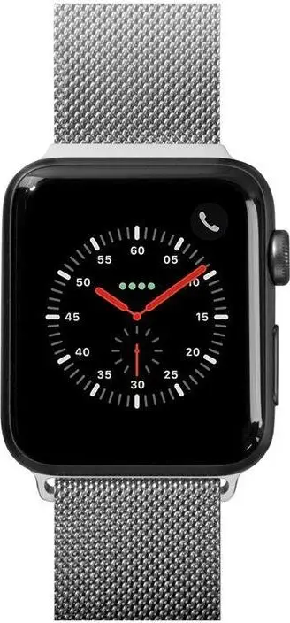 Rrip Laut Steel Loop për Apple Watch 38/40 mm, i argjendtë