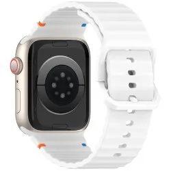 Rrip ore 4wrist për Apple Watch 42/44/45/49 mm, i bardhë - 2