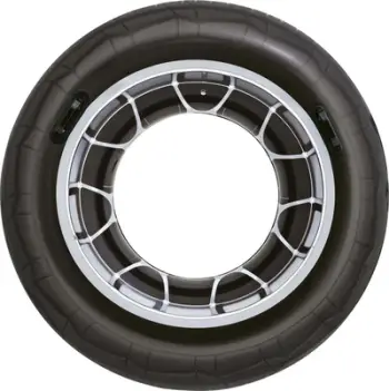 Unazë notuese Bestway Swimming Ring Tire 36102, 119cm, e zezë