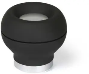 Mbajtëse dere REI Doorstop, alumin, e zezë