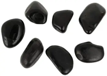 Gurë dekorativë TerraNatura Black Pebble IV, 30-50mm, 10kg, të zinj