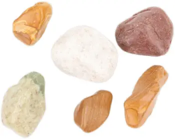 Gurë dekorativë TerraNatura Multicolor Pebble, 50–80 mm, 10 kg, shumëngjyrësh