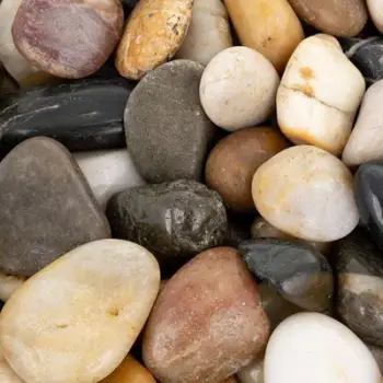 Gurë dekorativë TerraNatura Polished Stones MIX, 30-50mm, 10kg, shumëngjyrëshe